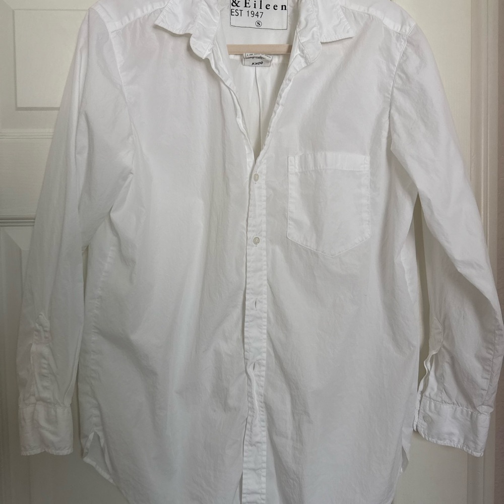 Frank & Eileen Joedy Jody Crisp White Shirt
